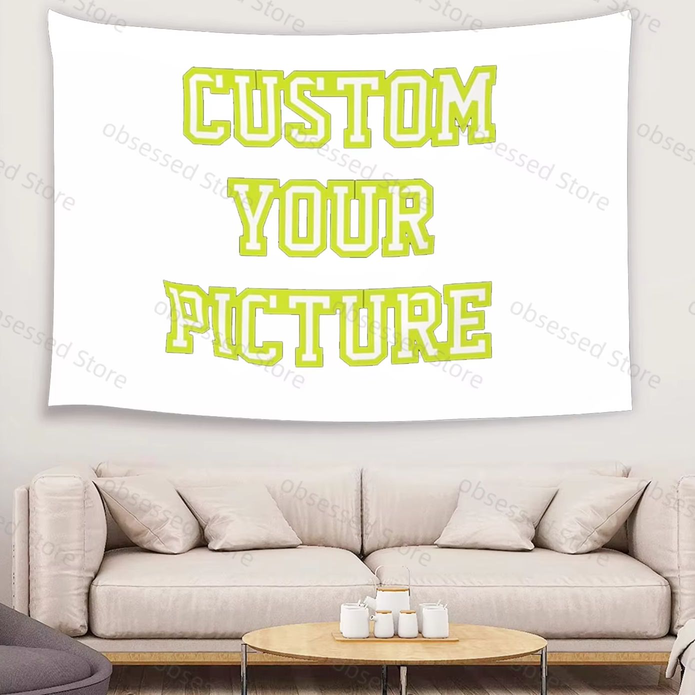Home Textile - Resimleriniz için Özel Goblen Baskısı, Oda