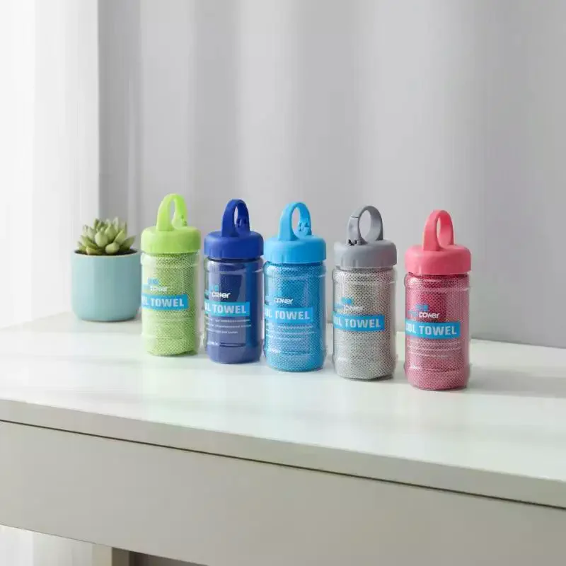 Home Textiles Face Towel - Hızlı Kuruyan Soğutucu Havlu, Taşınabilir Şişeyle