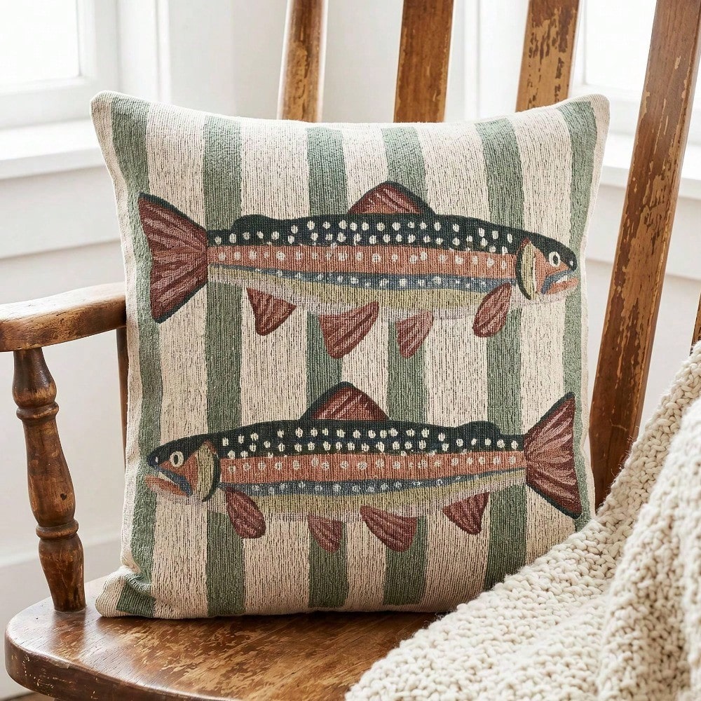 Gökkuşağı Alabalığı Dekoratif  - Pillow Insert 18X18 incelemesi ve fiyatı